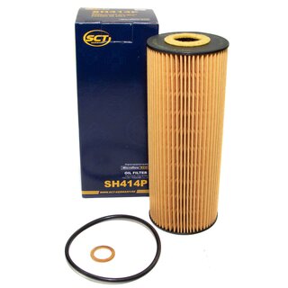 Filter set inspection fuelfilter ST 711 + oil filter SH 414 P + air filter SB 043 + cabin air filter SAK 158