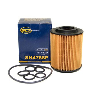 Filter set inspection fuelfilter ST 760 + oil filter SH 4788 P + air filter SB 632 + cabin air filter SA 1126