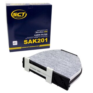 Filter Set Inspektion Kraftstofffilter ST 768 + lfilter SH 425/1 P + Luftfilter SB 2142 + Innenraumfilter SAK 201