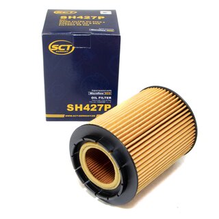 Filter set inspection fuelfilter ST 304 + oil filter SH 427 P + Oildrainplug 03272 + air filter SB 248 + cabin air filter SAK 106