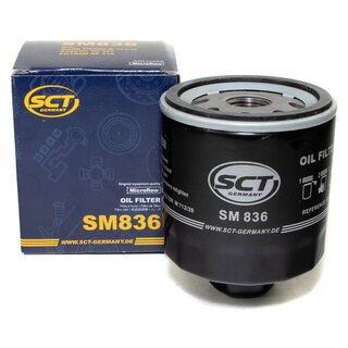 Filter Set Inspektion Kraftstofffilter ST 308 + lfilter SM 836 + lablassschraube 12281 + Luftfilter SB 3248 + Innenraumfilter SA 1106