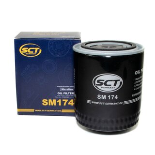 Filter Set Inspektion Kraftstofffilter ST 314 + lfilter SM 174 + lablassschraube 48871 + Luftfilter SB 222 + Innenraumfilter SA 1119
