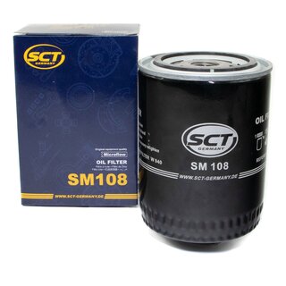 Filter Set Inspektion Kraftstofffilter ST 314 + lfilter SM 108 + lablassschraube 15374 + Luftfilter SB 222 + Innenraumfilter SA 1119