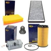 Filter set inspection fuelfilter ST 320 + oil filter SH...