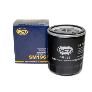 Filter Set Inspektion Kraftstofffilter ST 383 + lfilter SM 196 + lablassschraube 21096 + Luftfilter SB 2188 + Innenraumfilter SAK 164