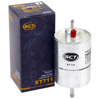 Filter Set Inspektion Kraftstofffilter ST 711 + lfilter SH 425 P + lablassschraube 08277 + Luftfilter SB 528 + Innenraumfilter SAK 171
