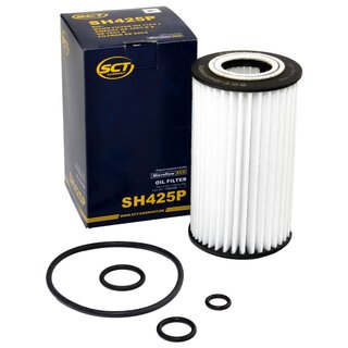 Filter set inspection fuelfilter ST 711 + oil filter SH 425 P + Oildrainplug 08277 + air filter SB 537 + cabin air filter SA 1158
