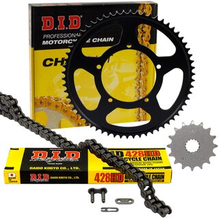 Chain set chain kit standard chain DID 428HD 140 links open with clip lock