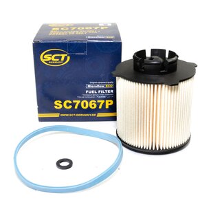 Filter set inspection fuelfilter SC 7067 P + oil filter SH 4096 L + Oildrainplug 48881 + air filter SB 2267 + cabin air filter SA 1200