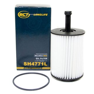 Filter set inspection fuelfilter SC 7043 P + oil filter SH 4771 L + Oildrainplug 48871 + air filter SB 2117 + cabin air filter SA 1166