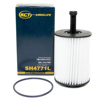 Filter set inspection fuelfilter SC 7049 P + oil filter SH 4771 L + Oildrainplug 48871 + air filter SB 2217 + cabin air filter SA 1166