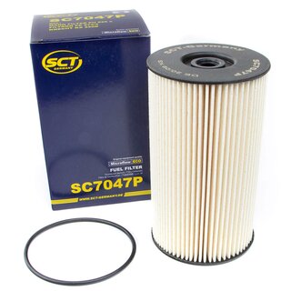 Filter set inspection fuelfilter SC 7047 P + oil filter SH 4771 L + Oildrainplug 48871 + air filter SB 2217 + cabin air filter SA 1166