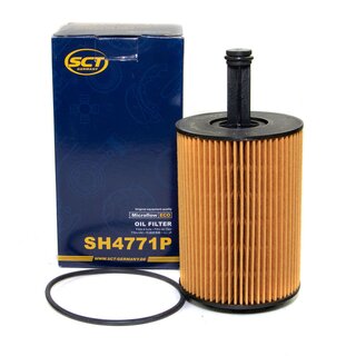 Filter set inspection fuelfilter ST 6119 + oil filter SH 4771 P + Oildrainplug 48871 + air filter SB 2334 + cabin air filter SAK 174