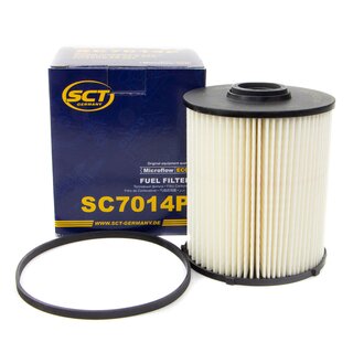 Filter set inspection fuelfilter SC 7014 P + oil filter SH 425/1 P + Oildrainplug 08277 + air filter SB 2096 + cabin air filter SAK 120