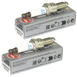 Spark plug NGK Laser Iridium DIMR8C10 92743 set 2 pieces
