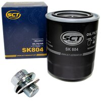 Oilfilter with oildrain plug oil filter SK 804 + oil...