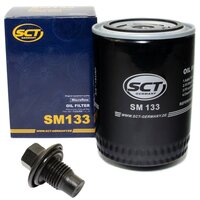 Oilfilter with oildrain plug oil filter SM 133 + oil...