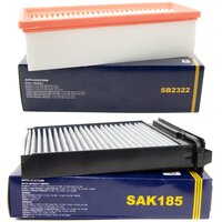 Filter Set Luftfilter SB 2322 + Innenraumfilter SAK 185
