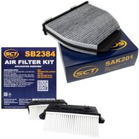 Filter set air filter SB 2384 + cabin air filter SAK 201