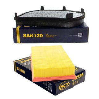 Filter Set Luftfilter SB 528 + Innenraumfilter SAK 120
