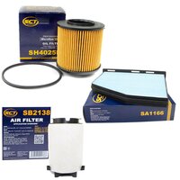 Filter Set Luftfilter SB 2138 + Innenraumfilter SA 1166 +...