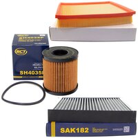 Filter Set Luftfilter SB 2285 + Innenraumfilter SAK 182 +...