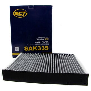Filter Set Luftfilter SB 2157 + Innenraumfilter SAK 335 + lfilter SH 4036 P