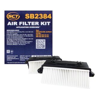 Filter set air filter SB 2384 + cabin air filter SAK 201 + oilfilter SH 4045 L