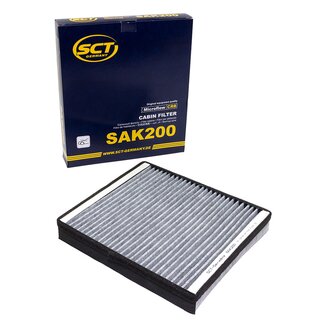Filter Set Luftfilter SB 2308 + Innenraumfilter SAK 200 + lfilter SH 4066 P