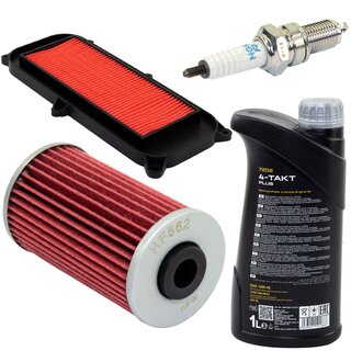 Maintenance Set oil 1 liters air filter + oil filter + spark plug