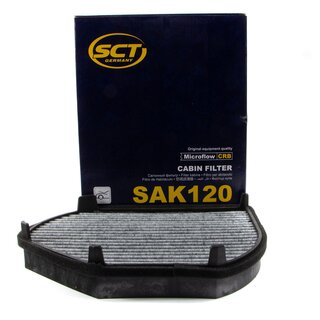 Filter Set Luftfilter SB 528 + Innenraumfilter SAK 120 + lfilter SH 425 L