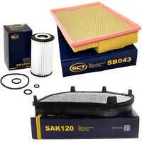 Filter Set Luftfilter SB 043 + Innenraumfilter SAK 120 +...