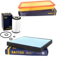 Filter Set Luftfilter SB 537 + Innenraumfilter SA 1123 +...