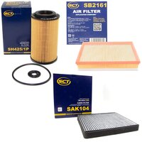 Filter Set Luftfilter SB 2161 + Innenraumfilter SAK 104 +...
