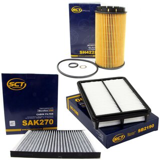 Filter Set Luftfilter SB 2190 + Innenraumfilter SAK 270 + lfilter SH 422 P