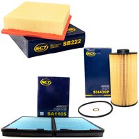 Filter Set Luftfilter SB 222 + Innenraumfilter SA 1105 +...