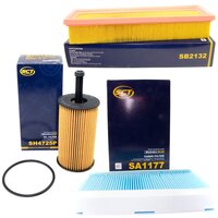 Filter Set Luftfilter SB 2132 + Innenraumfilter SA 1177 +...