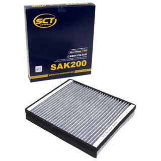 Filter Set Luftfilter SB 2267 + Innenraumfilter SAK 200 + lfilter SH 4788 P