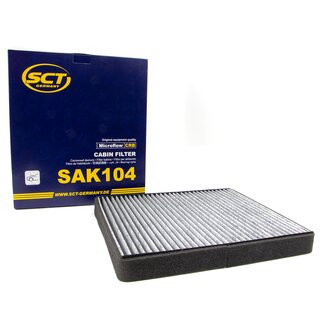 Filter Set Luftfilter SB 632 + Innenraumfilter SAK 104 + lfilter SH 4788 P