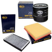 Filter Set Luftfilter SB 632 + Innenraumfilter SAK 126 +...