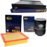 Filter Set Luftfilter SB 222 + Innenraumfilter SAK 110 +...