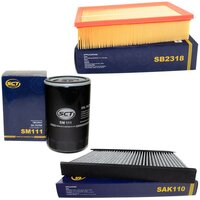 Filter Set Luftfilter SB 2318 + Innenraumfilter SAK 110 +...