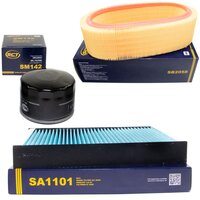 Filter Set Luftfilter SB 2058 + Innenraumfilter SA 1101 +...