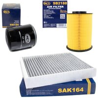 Filter Set Luftfilter SB 2188 + Innenraumfilter SAK 164 +...