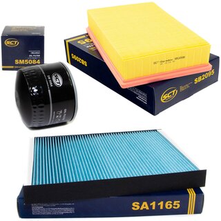 Filter Set Luftfilter SB 2095 + Innenraumfilter SA 1165 + lfilter SM 5084
