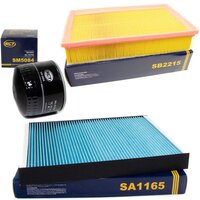 Filter Set Luftfilter SB 2215 + Innenraumfilter SA 1165 +...