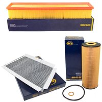 Filter Set Luftfilter SB 2280 + Innenraumfilter SAK 158 +...