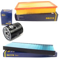 Filter Set Luftfilter SB 219 + Innenraumfilter SA 1178 +...