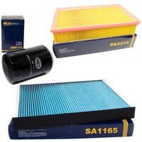 Filter Set Luftfilter SB 2215 + Innenraumfilter SA 1165 +...