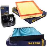 Filter Set Luftfilter SB 2015 + Innenraumfilter SA 1250 +...